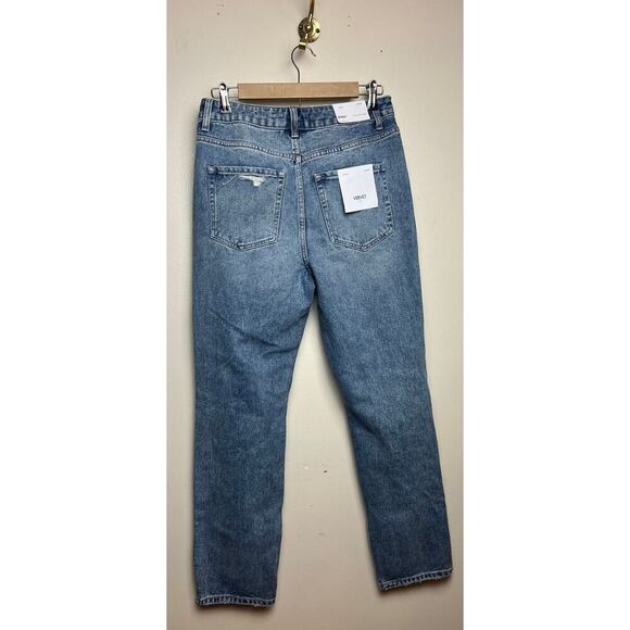 Vervet Blue Beverly Super High-Rise Straight Jeans NWT Sz. 29 - Picture 4 of 7